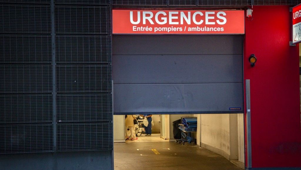 L'entrée d'un service d'urgences.