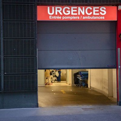 L'entrée d'un service d'urgences.