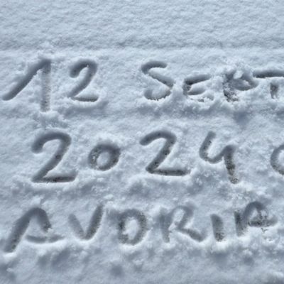 Premières chutes de neige sur Avoriaz 1.800 en ce jeudi 12 septembre