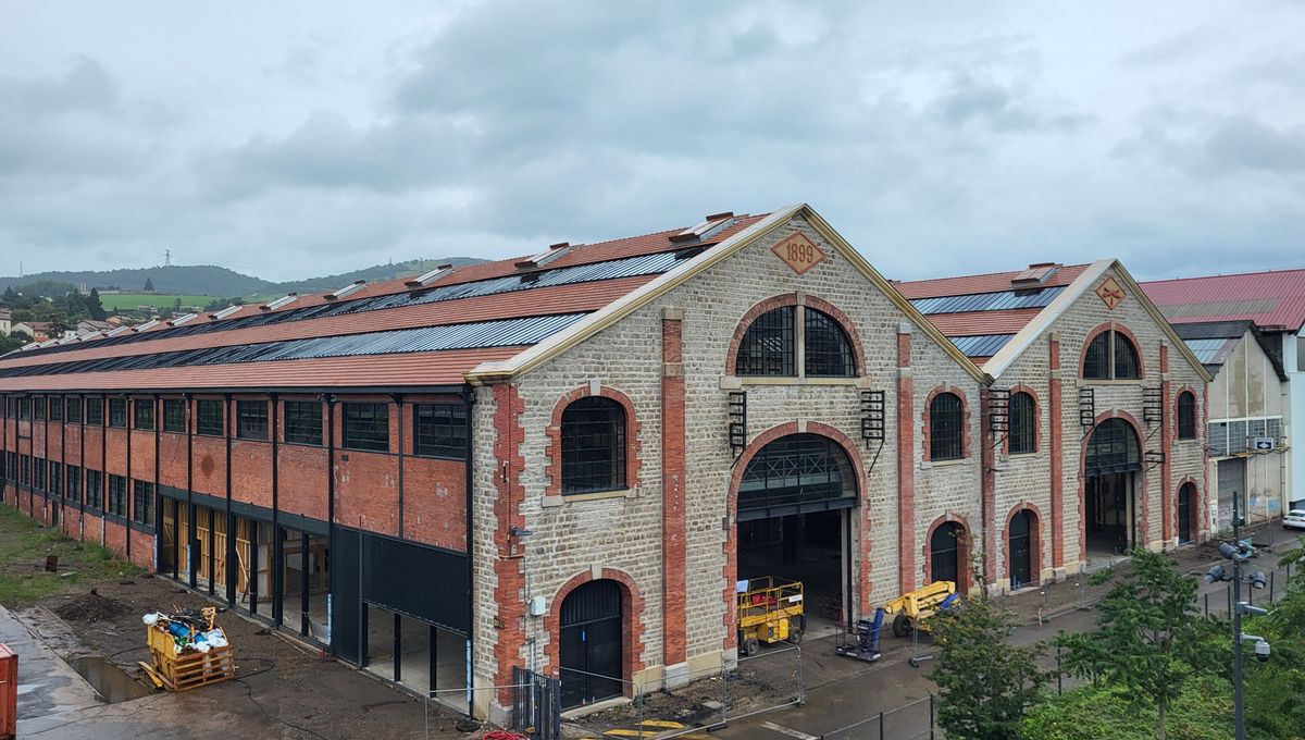 La Halle 07 du site Novaciérie de Saint-Chamond a fait peau neuve