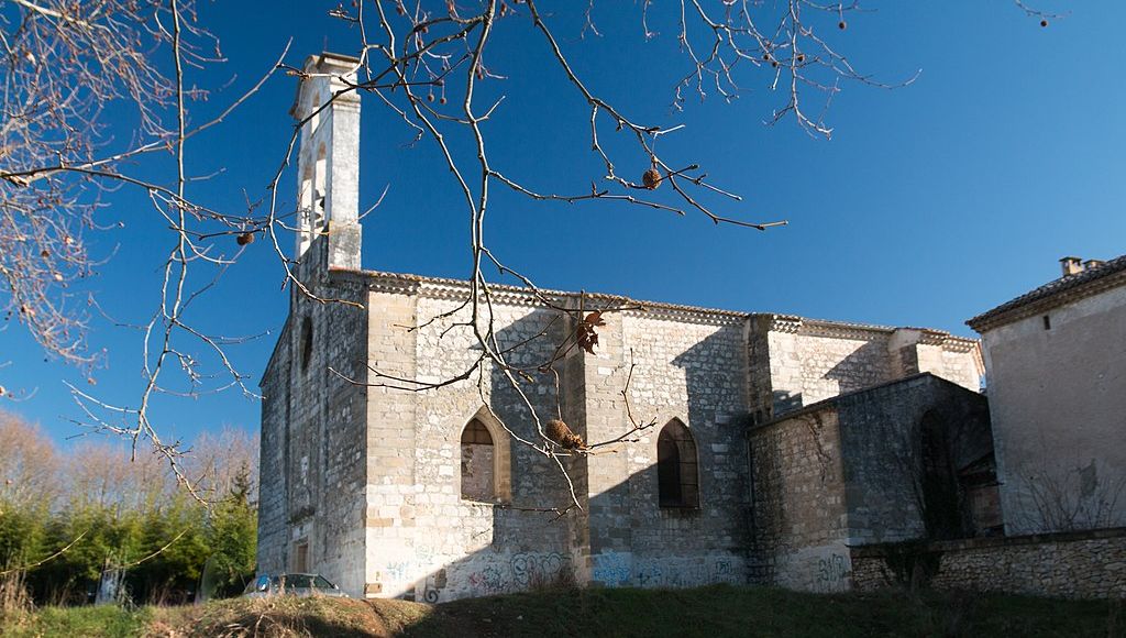 Église de Russan à Sainte-Anastasie (Gard)