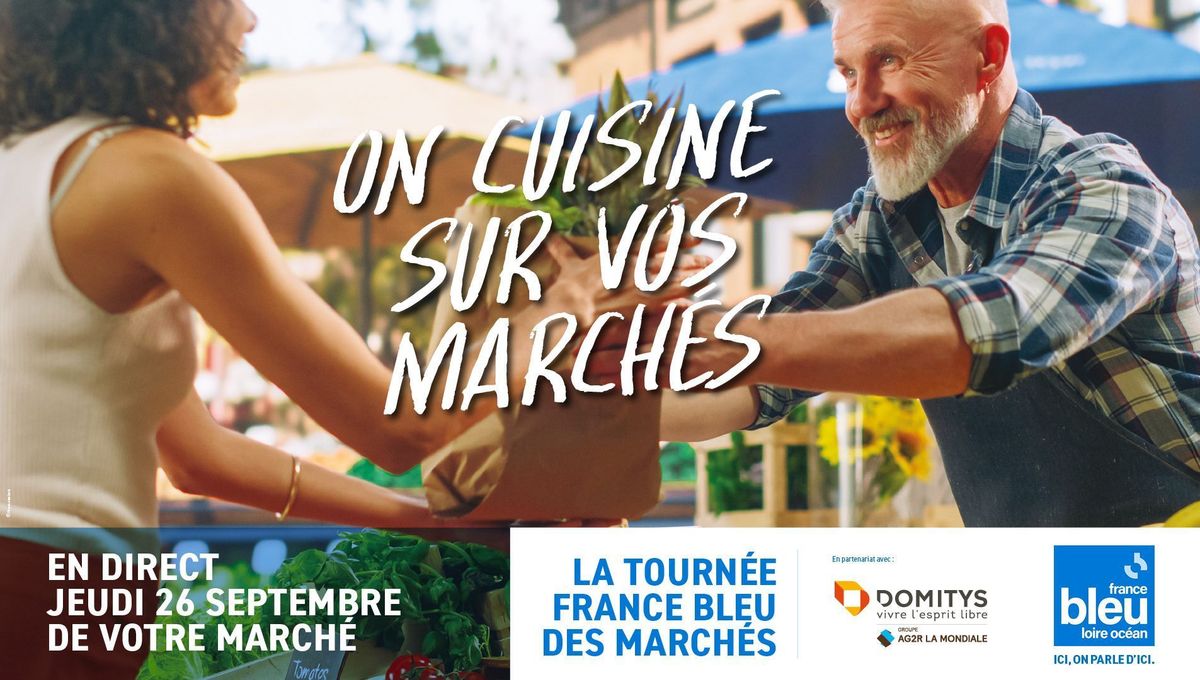 La tournée France Bleu des Marchés à Carquefou