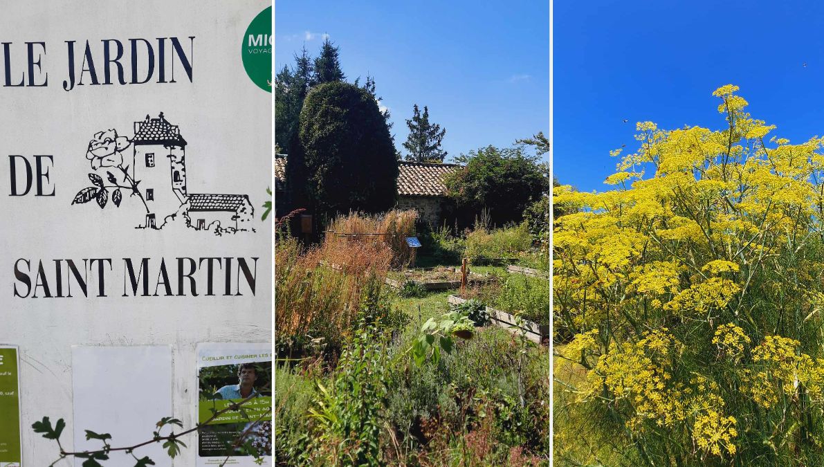 Le Jardin de St martin à Ruynes en Margeride dans le Cantal