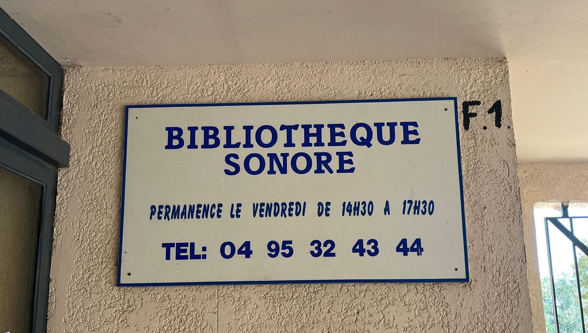 La bibliothèque sonore est l'unique lieu de ce type en Corse