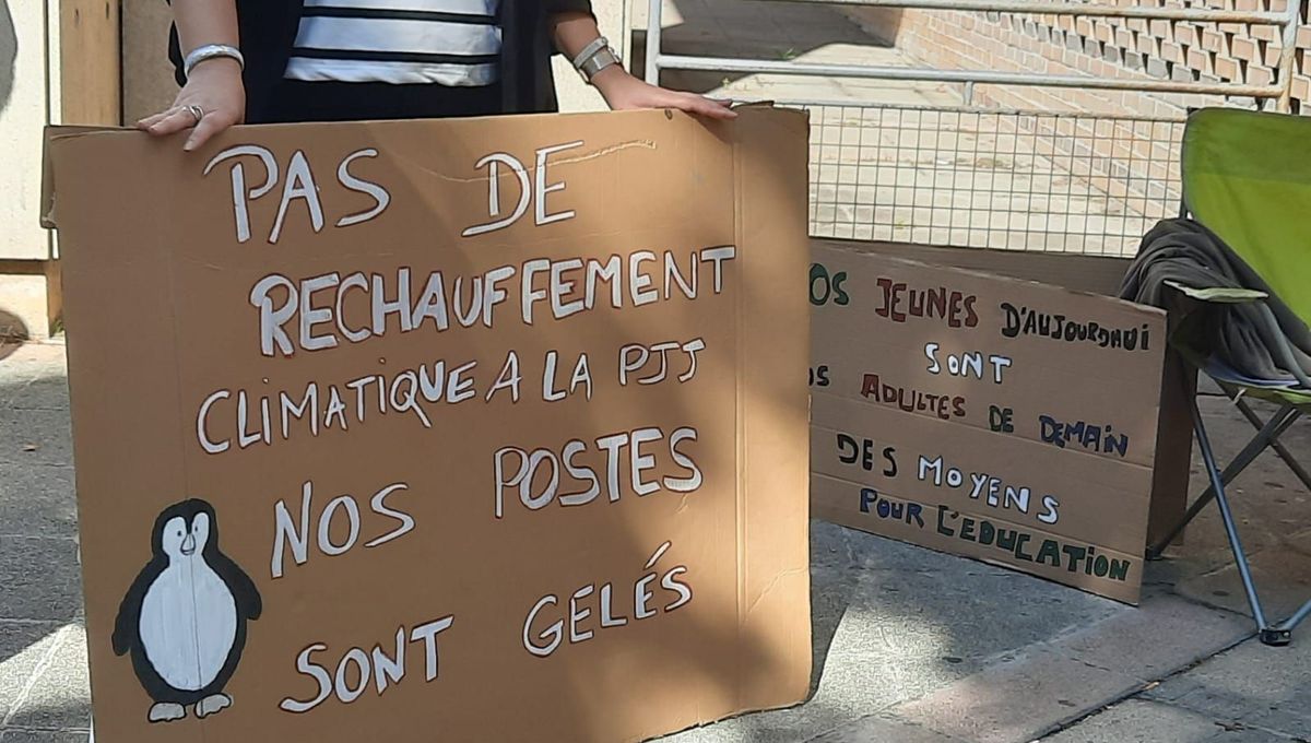 Selon les manifestants, ces suppressions de postes se feront aussi sentir chez nous