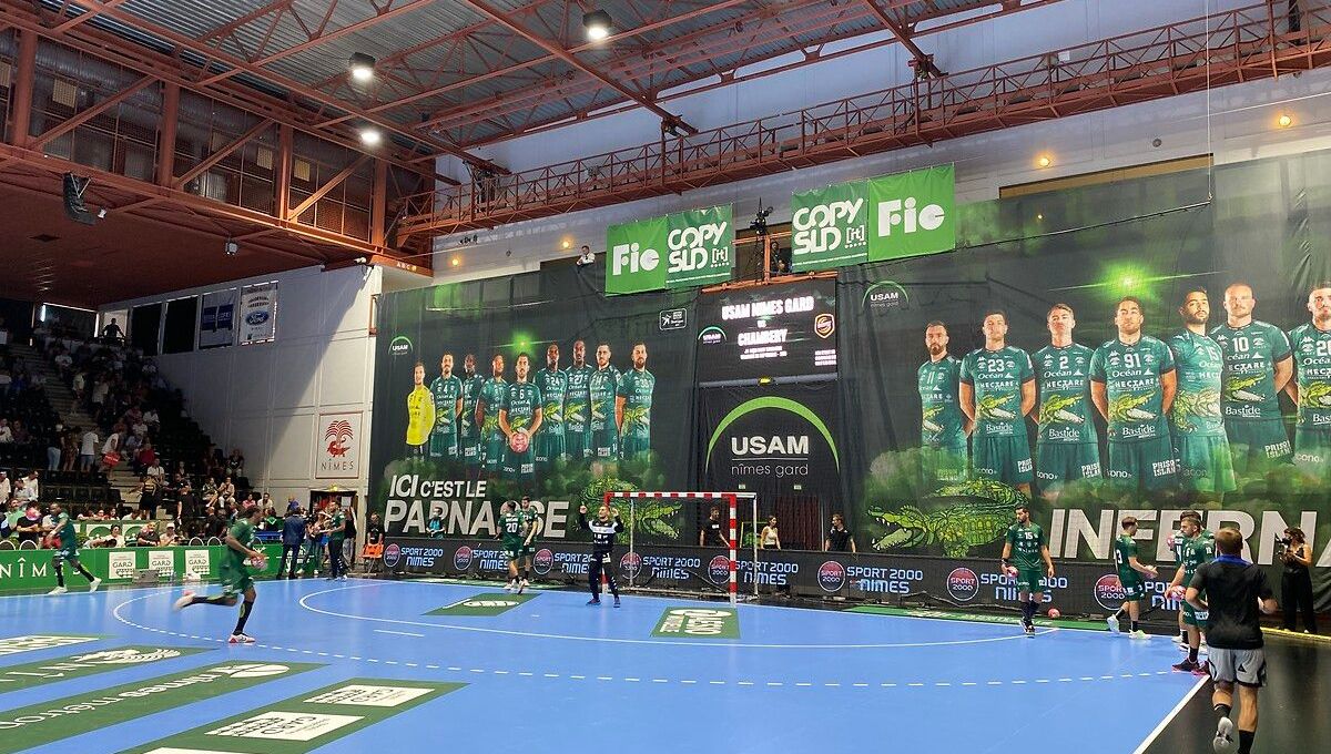 USAM Nîmes Gard (Handball) au Parnasse