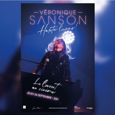 Le concert de Véronique Sanson au cinéma Pathé à Thillois.