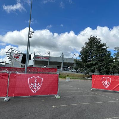 Le Stade Brestois 29 a pris ses quartiers au stade de Roudourou.