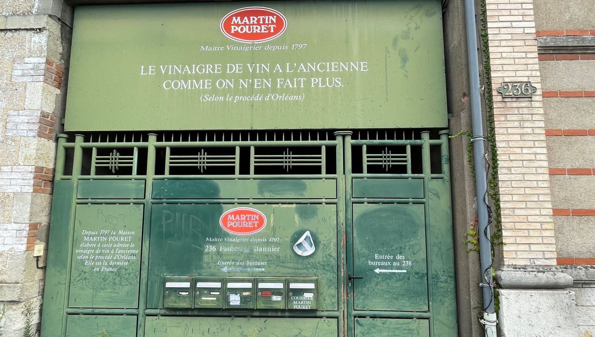 Le site historique Marin Pouret à Fleury-les-Aubrais, que la vinaigrerie vient de quitter pour s'installer à Boigny-sur-Bionne