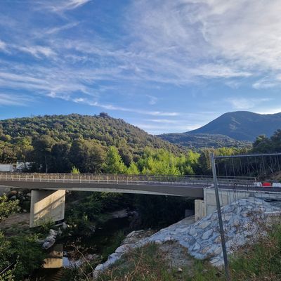 Le nouveau pont de Casaluna a été inauguré ce lundi 16 septembre, 8 ans après la crue qui avait emporté l'ouvrage génois déjà reconstruit sous Napoléon III