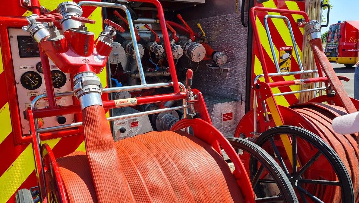 Un camion de pompiers. Photo d'illustration.