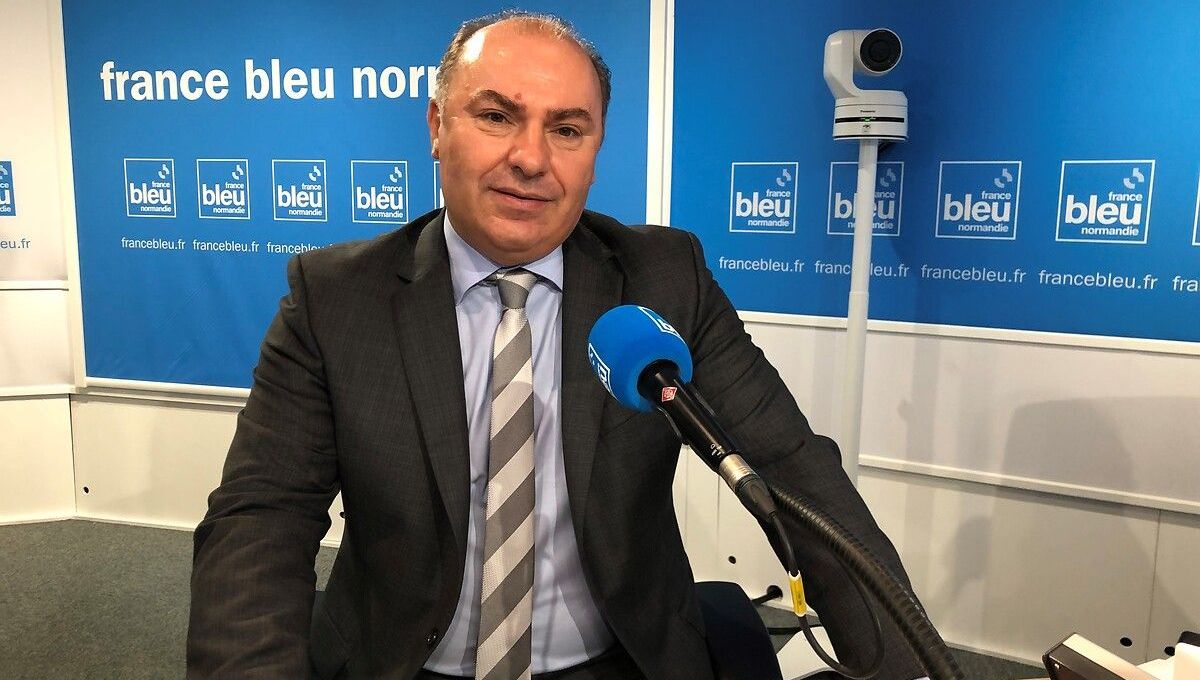 Lamri Adoui, le président de l'université de Caen Normandie