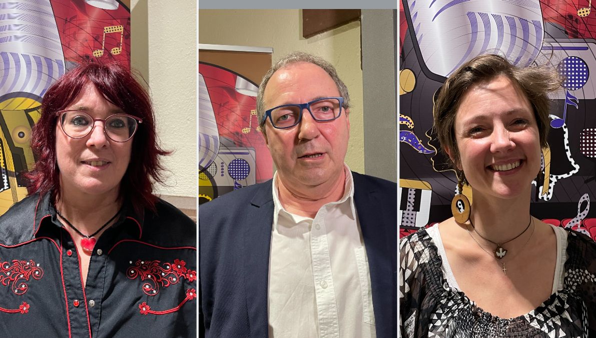 les finalistes de d'Stimme 2024 sont Solange Delle, Richard Metz et Emilie Thoby