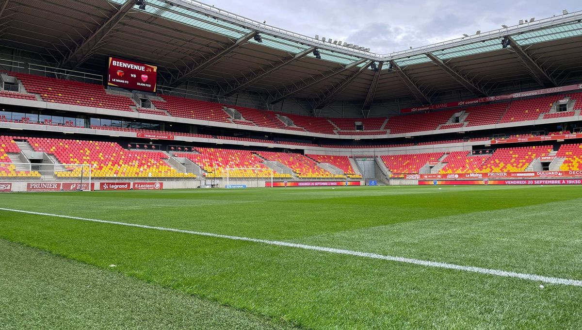 Le stade Gaston Gérard à Dijon