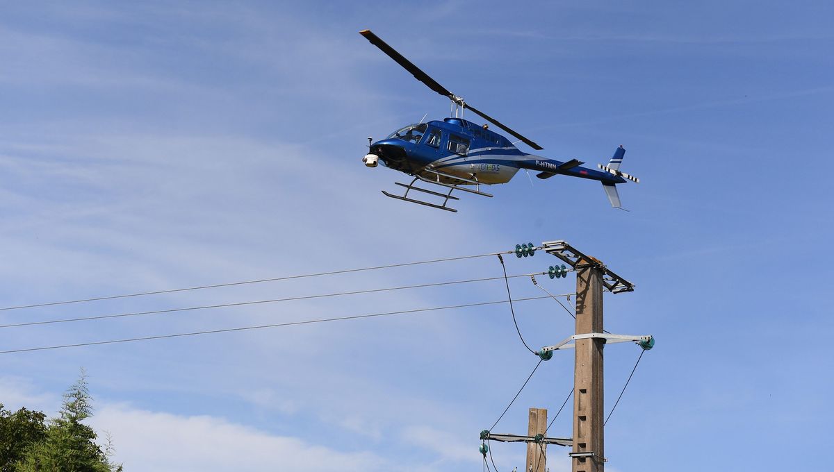 Des hélicoptères vont survoler les installations électriques de 750 communes de Picardie jusqu'à fin octobre.