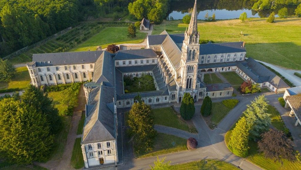 L'abbaye de Soligny-la-Trappe en 2023.