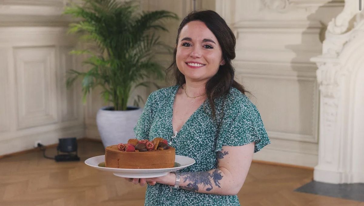 Charlène Coppin et son entremet