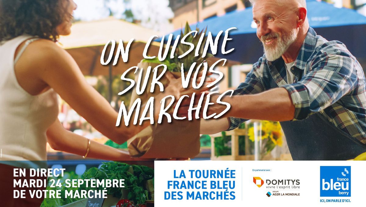 Mardi 24 septembre, la tournée des marchés France Bleu fait étape à Saint-Août