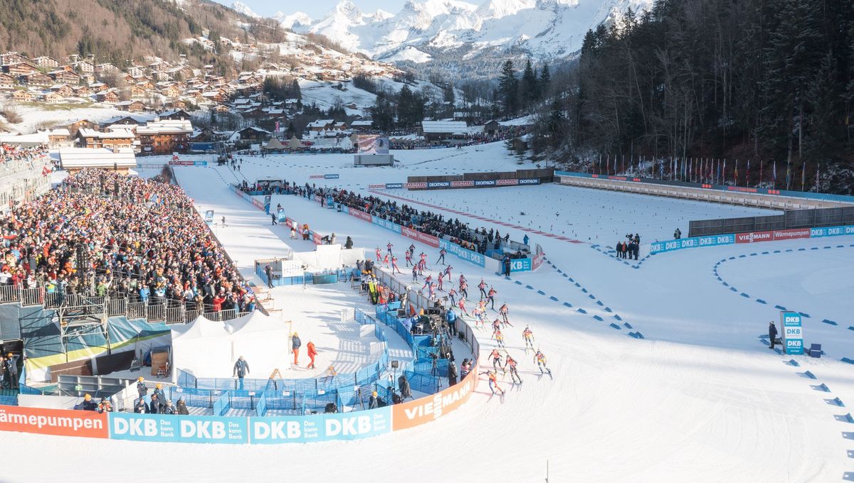 Le stade international du biathlon Sylvie Becaert