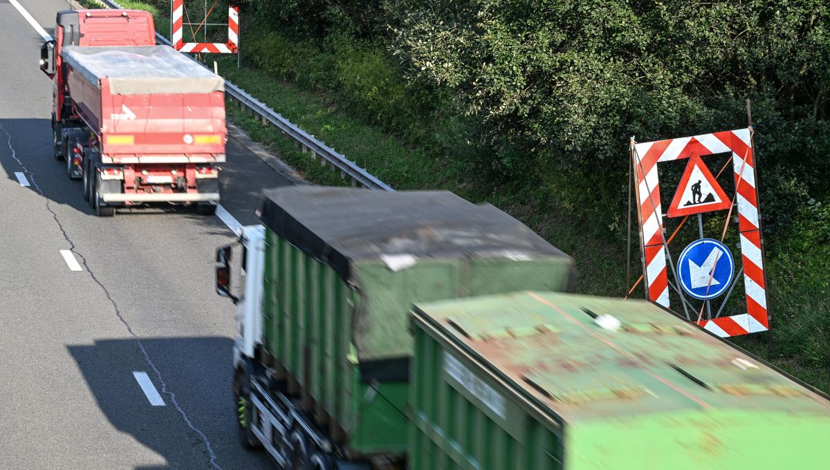 Un chantier d'assainissement débute ce jeudi 19 septembre pour trois mois, sur l'autoroute A20 au nord de Limoges (illustration).