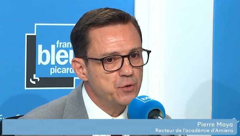 Pierre Moya, recteur de l'académie d'Amiens, invité de France Bleu Picardie