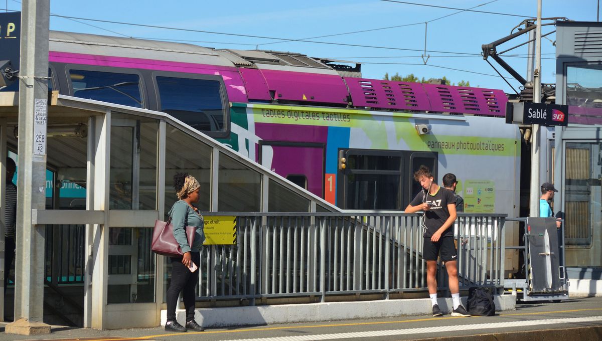 Un TER vers Paris a été à nouveau supprimé ce mercredi matin en gare du Mans (image d'illustration)