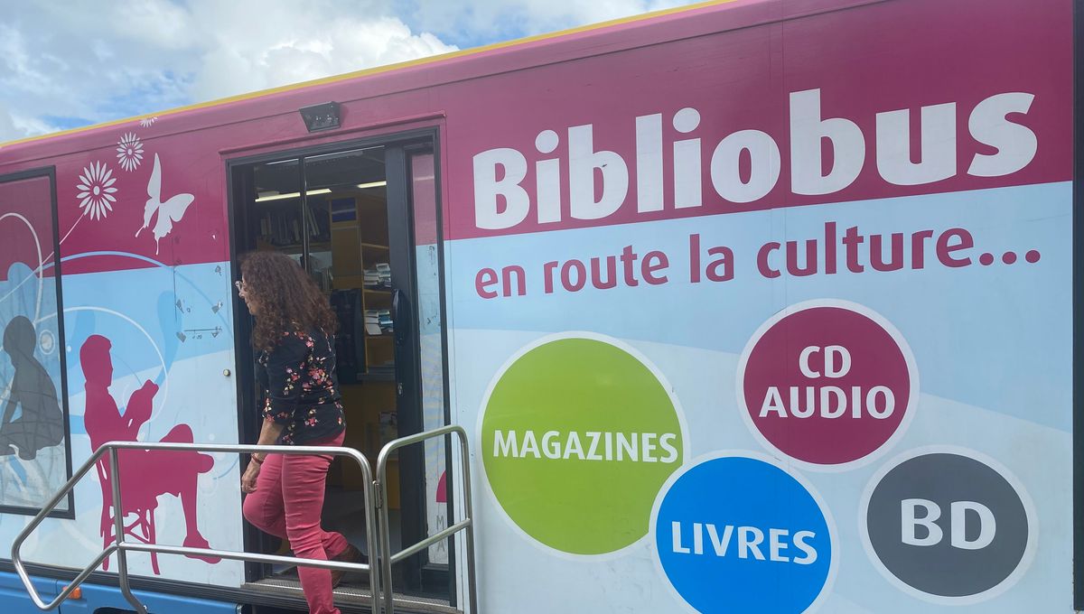 Le bibliobus connait toujours du succès à son passage dans les communes de l'agglo de Mulhouse