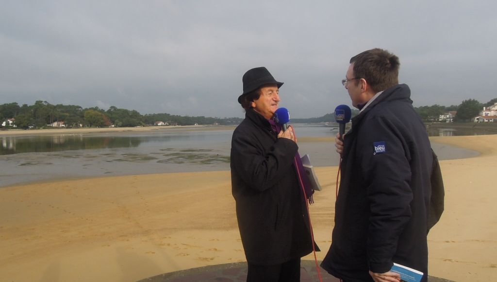 Le lac marin d'Hossegor, lieu d'inspiration et de poésie