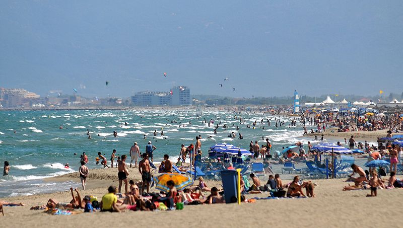 Plage de Torreilles (Pyrénées-Orientales)