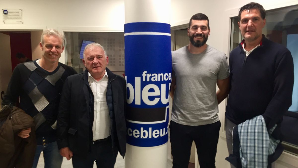 Bruno Irles, Bernard Pontneau, Jérémy Vergely et Didier Gadou.