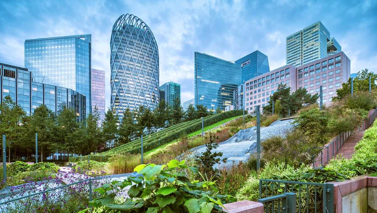 Des plantes à la Défense