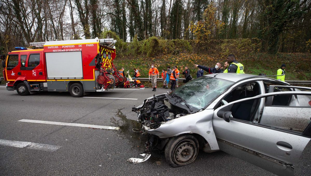 Les Pompiers de Paris et le SAMU sont intervenus ce dimanche 13 décembre sur l'A13.