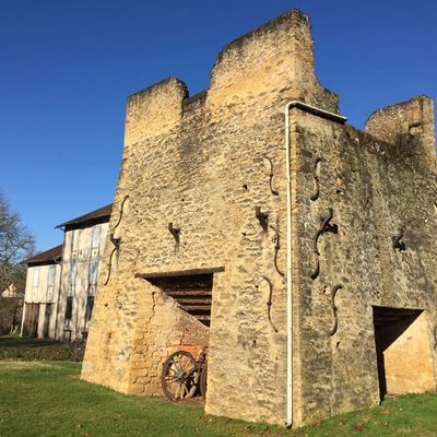 Le haut fourneau restauré des forges de Brocas 