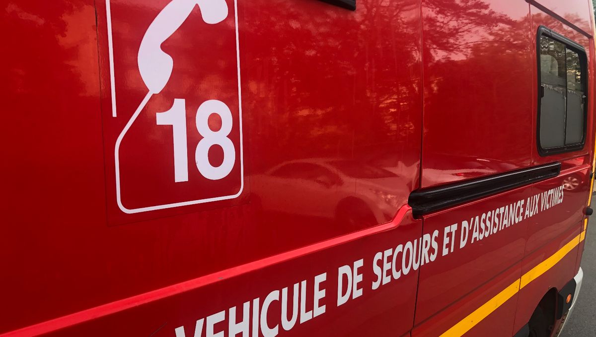 Un véhicule de secours