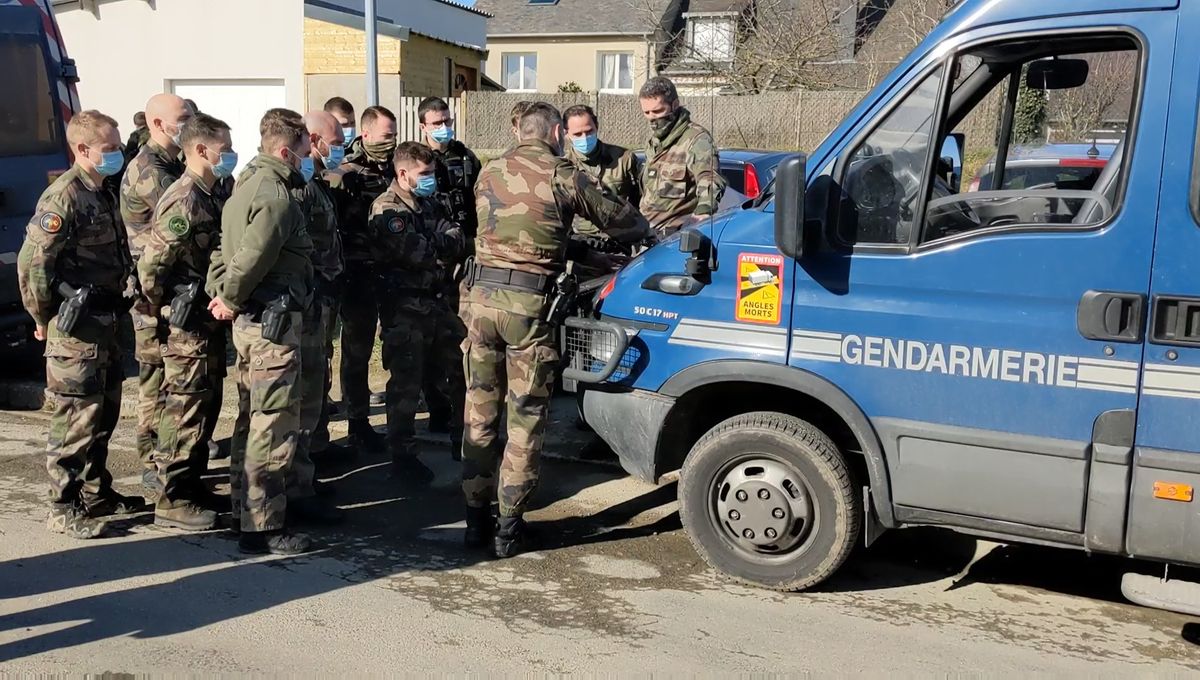 150 gendarmes ont été mobilisés à Montfort-sur-Meu (Ille-et-Vilaine) pour rechercher Magali Blandin, une mère de famille disparue.