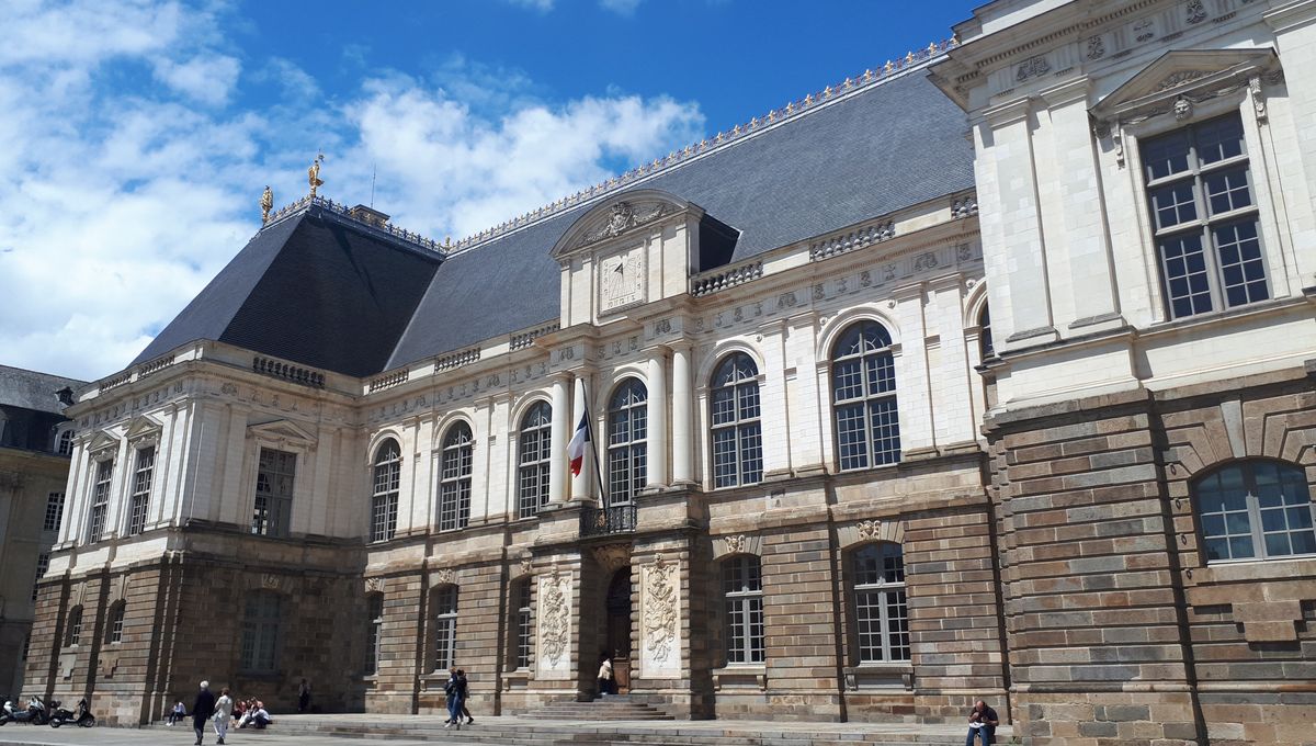 Le parlement de Bretagne à Rennes.