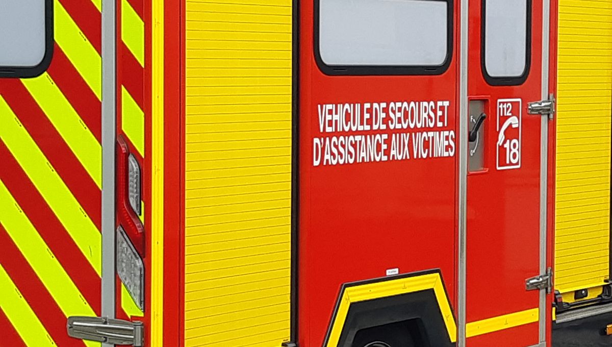 Pompiers véhicule de secours