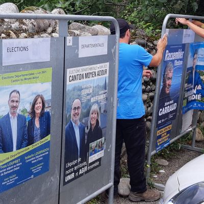 Sur le canton de Moyen Adour, il faudra peut être ressortir les panneaux électoraux plus vite que prévu