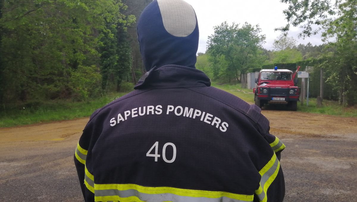 Les pompiers des Landes, illustration