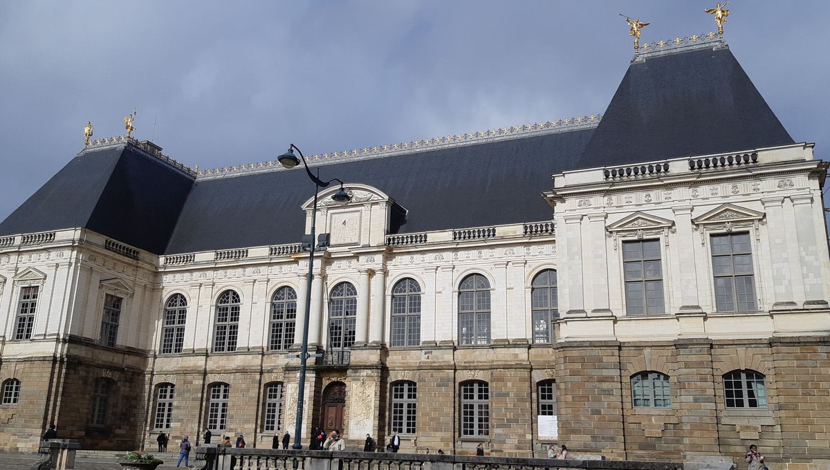 Le parlement de Bretagne à Rennes