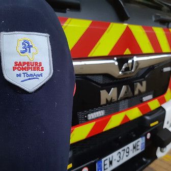 Pompiers et Samu de Chinon ont été mobilisés sur cet accident