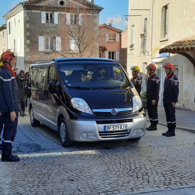 L'arrivée du cortège 