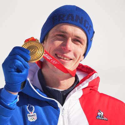 Clément Noël a remporté la médaille d'or de slalom aux JO de Pékin. 