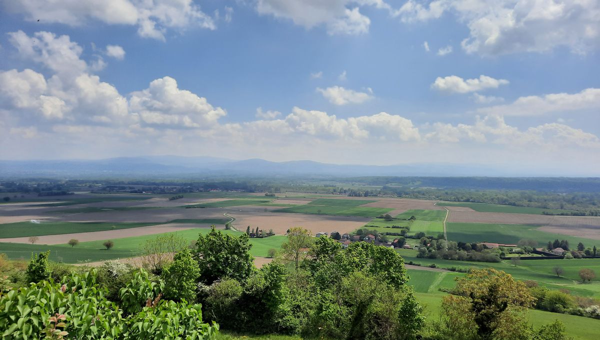 Vue de la butte de Montgacon