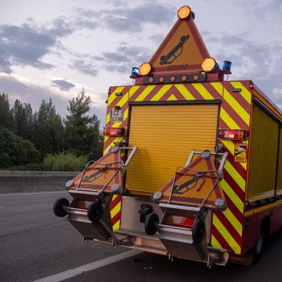 Plusieurs véhicules de pompiers ont mobilisés