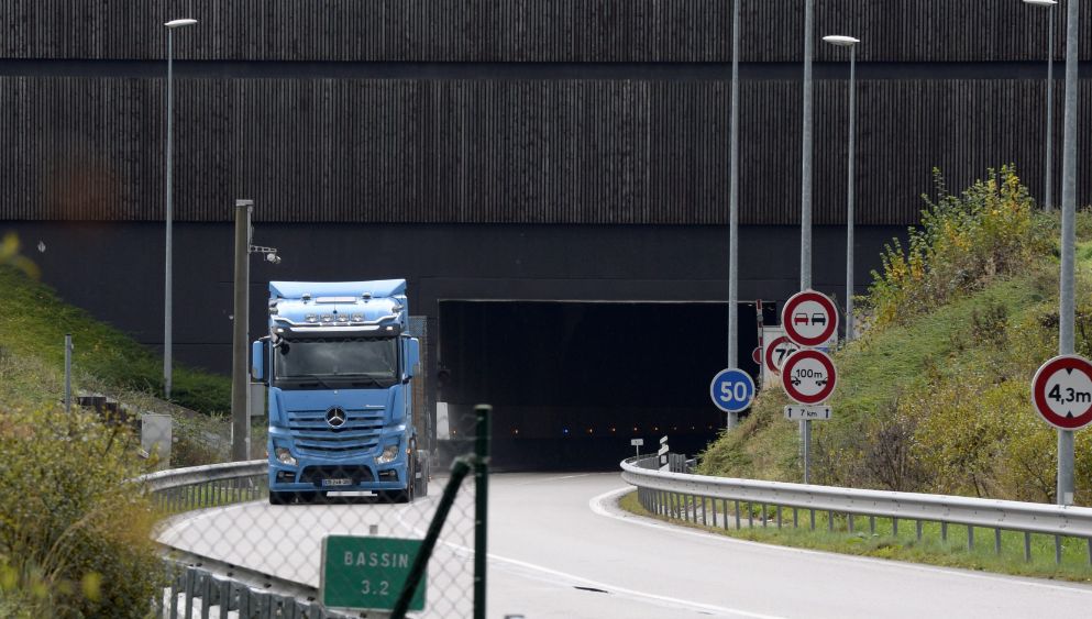 Le tunnel Maurice Lemaire dans les Vosges.