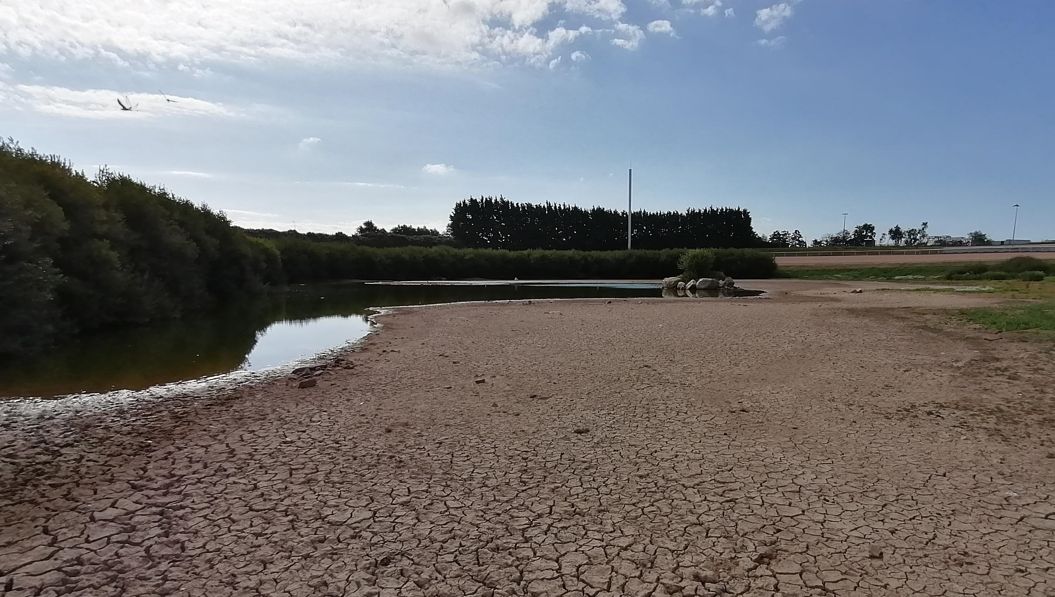 Il n'y a plus de réserves d'eau sur l'hippodrome de Cherbourg-en-Cotentin.