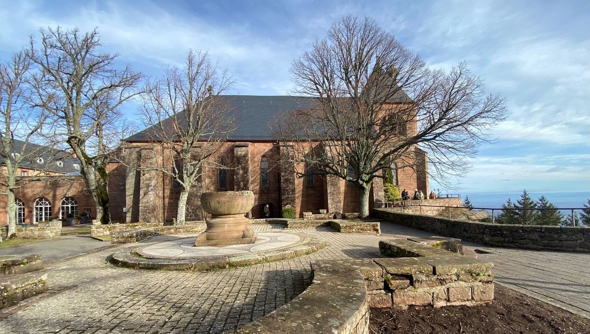 Le sanctuaire du mont Saint-Odile dans le Bas-Rhin