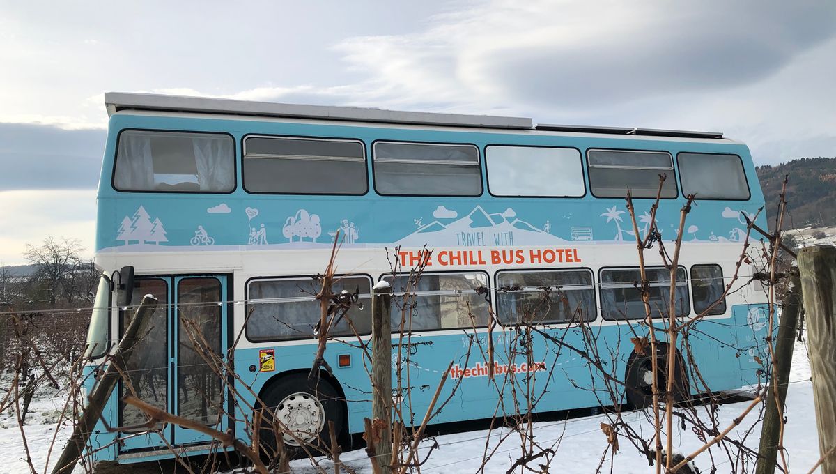 Le Chill Bus s'est installé sur la route des vins d'Alsace