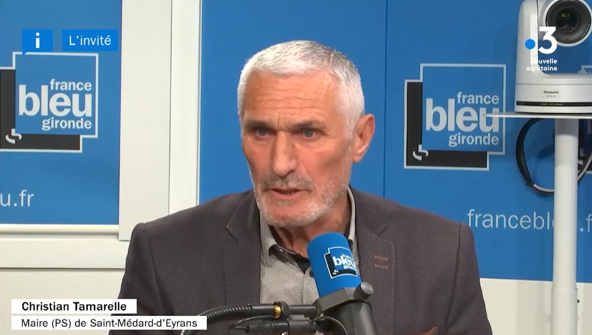 Christian Tamarelle, maire de Saint-Médard-d'Eyrans, invité de France Bleu Gironde